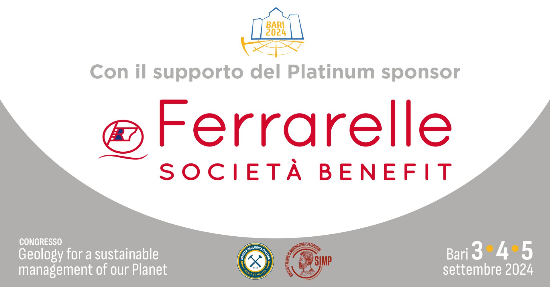 Platinum sponsor Ferrarelle