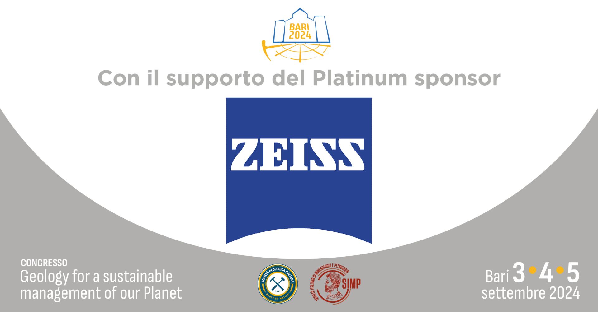 Platinum sponsor Zeiss